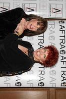 Kate Linder and Marcia Wallace arriving at the AFTRA Media and Entertainment Excellence Awards AMEES at the Biltmore Hotel in Los Angeles,CA on March, 9 2009 photo