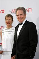 Annette Bening and Warren Beatty arrive at the AFI Salute to Warren Beatty at the Kodak Theater in Los Angeles, CA June 12, 2008 photo