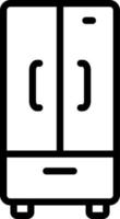 line icon for double vector