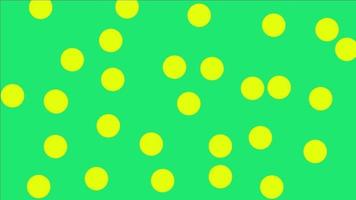 abstract animation of colorful spots suitable for video content, presentations or movies