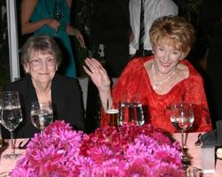 Jeanne Cooper and Her sister Evelyn at a private 80th Birthday party for Jeanne Cooper hosted by Lee Bell at her home in Beverly Hills, CA on October 23, 2008 photo