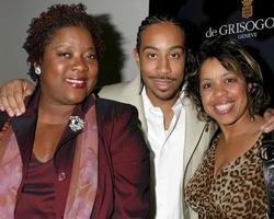 Loretta Devine Chris Ludacris Bridges and his mom Crash After Oscar Celebration Los Angeles, CA March 6, 2006 photo