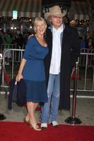 Helen Mirren and Dwight Yoakam arriving at the Couples Retreat Premiere Mann s Village Theater Westwood, CA October 5, 2009 photo