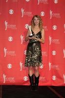 Taylor Swift in the Press Room at the 44th Academy of Country Music Awards at the MGM Grand Arena in Las Vegas, NV on April 5, 2009 photo
