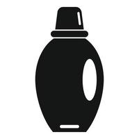 Softener detergent icon, simple style vector