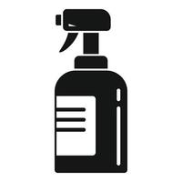 Antibacterial spray icon, simple style vector