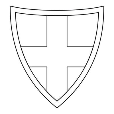 Shield Outline Vector Art, Icons, and Graphics for Free Download
