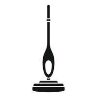 Stick steam cleaner icon, simple style vector