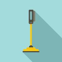 Home hand steam cleaner icon, flat style vector