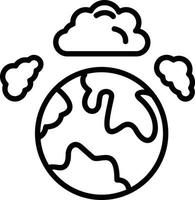 Atmospheric Pollution Vector Icon