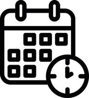 Time Management Vector Icon