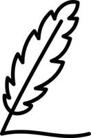 Writing Feather Vector Icon