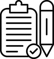 Task Planning Vector Icon