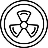 Radiation Vector Icon