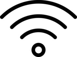 icono de vector de conexión wifi