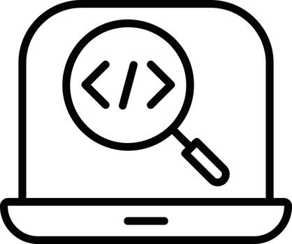 Code Testing Vector Icon