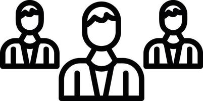 Community Work Vector Icon