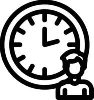 Working Hours Vector Icon