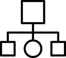 Hierarchy Vector Icon