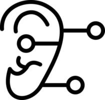 Ear Therapy Vector Icon