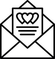 Love Letter Vector Icon