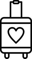 Suitcase Vector Icon