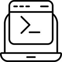 Command Line Vector Icon