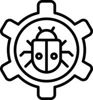 Debug Vector Icon