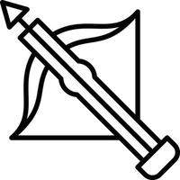 Crossbow Vector Icon