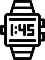 icono de vector de reloj inteligente