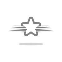 Star icon template vector