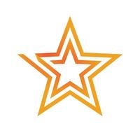 Star icon template vector