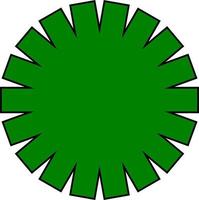 Retro Shape Decorative Element Vector