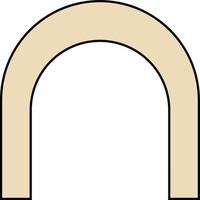 Retro Shape Decorative Element Vector