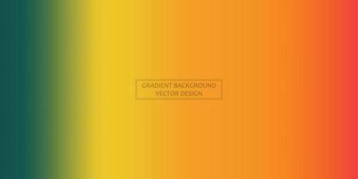 Panoramic web template multicolor gradient background, stylish design element - Vector