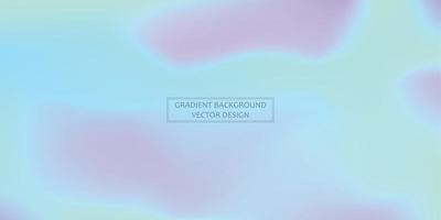 Panoramic web template multicolor gradient background, stylish design element - Vector