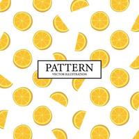 Pattern background of fresh orange orange slices - Vector