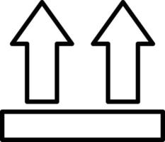 This Side Line Icon vector