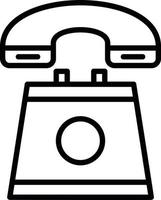 Telephone Line Icon vector