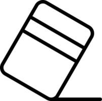 Eraser Line Icon vector