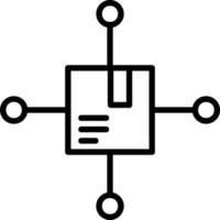 Connection Line Icon vector