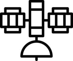 Satellite Line Icon vector