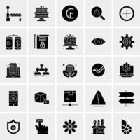 25 Universal Business Icons Vector Creative Icon Illustration to use in web and Mobile Related project