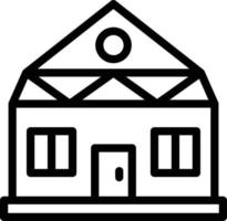 House Line Icon vector