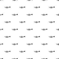 Trumpet pattern, simple style vector