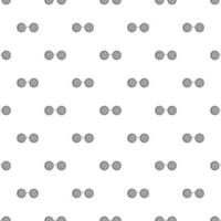 Glasses with round lenses pattern, cartoon style vector