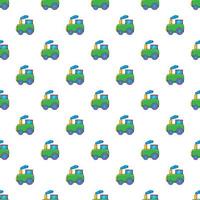Train pattern, cartoon style vector