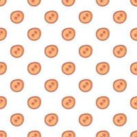 Fertilized egg pattern, cartoon style vector