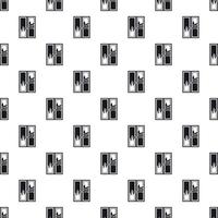 Window cleaning pattern, simple style vector