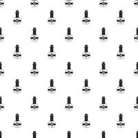 Flask of love elixir pattern, simple style vector